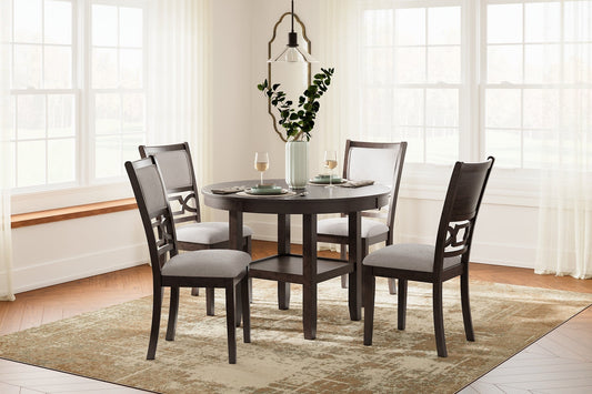 Langwest Dining Room Table Set (5/CN) Signature Design by Ashley®