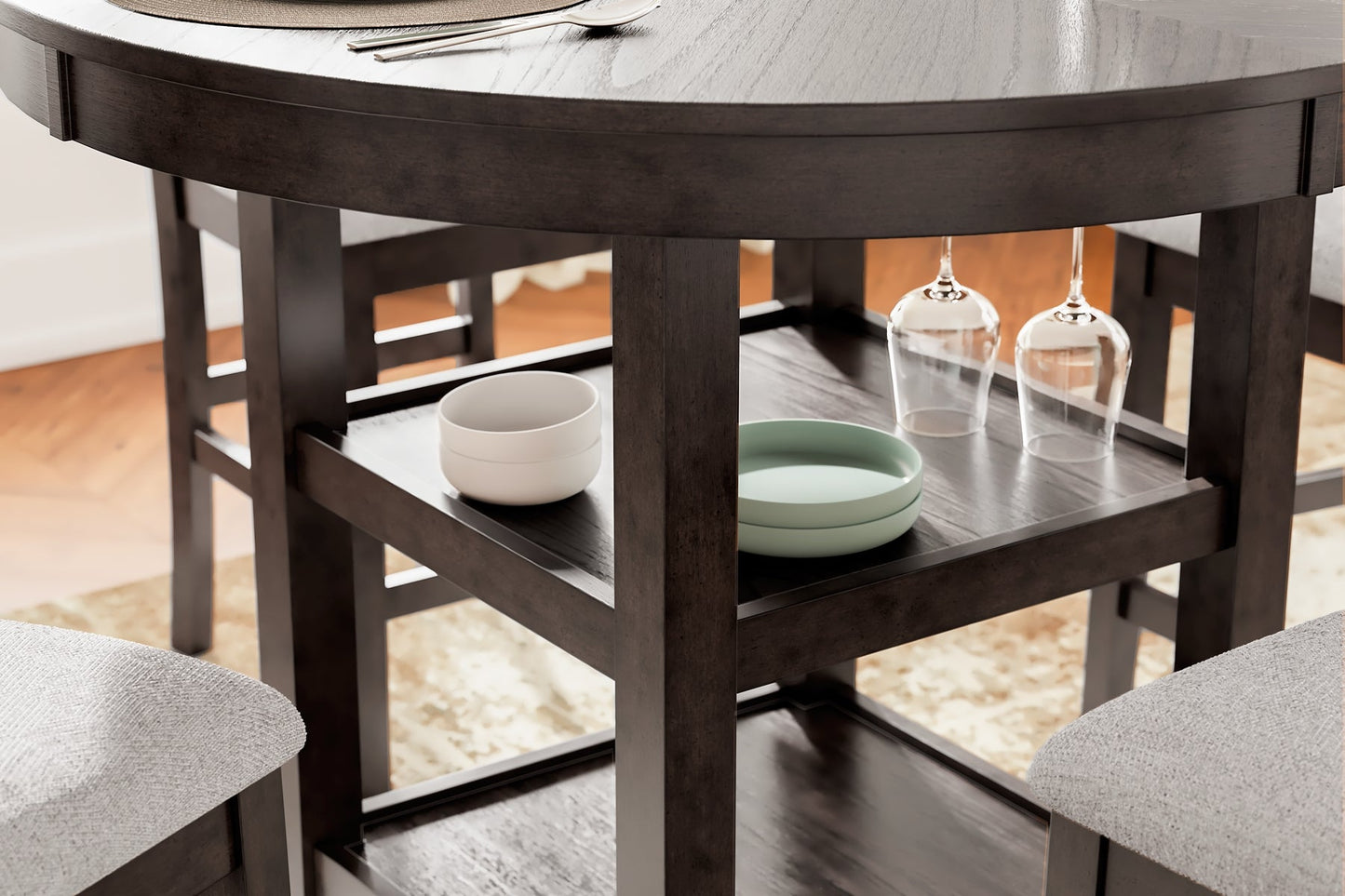 Langwest DRM Counter Table Set (5/CN) Signature Design by Ashley®