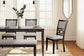 Langwest Dining Room Table Set (6/CN) Signature Design by Ashley®