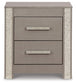 Surancha Full Panel Bed with Mirrored Dresser and 2 Nightstands Signature Design by Ashley®