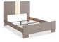 Surancha Full Panel Bed with Mirrored Dresser and 2 Nightstands Signature Design by Ashley®