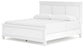 Fortman King Panel Bed with Mirrored Dresser and 2 Nightstands Signature Design by Ashley®