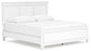 Fortman King Panel Bed with Mirrored Dresser and 2 Nightstands Signature Design by Ashley®