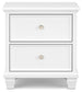 Fortman King Panel Bed with Mirrored Dresser and 2 Nightstands Signature Design by Ashley®