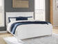 Fortman King Panel Bed with Mirrored Dresser and 2 Nightstands Signature Design by Ashley®