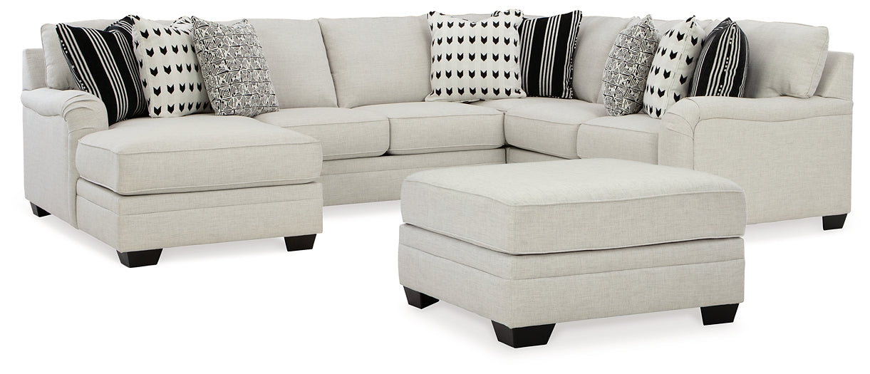 Huntsworth 4-Piece Sectional with Ottoman Signature Design by Ashley®