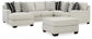 Huntsworth 4-Piece Sectional with Ottoman Signature Design by Ashley®
