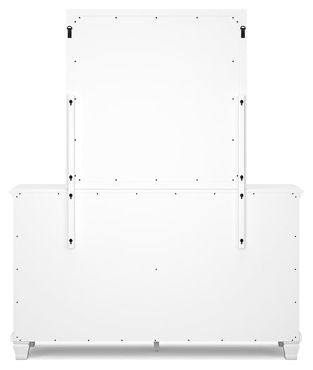 Fortman Queen Panel Bed with Mirrored Dresser, Chest and Nightstand Signature Design by Ashley®