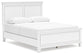 Fortman Queen Panel Bed with Mirrored Dresser, Chest and Nightstand Signature Design by Ashley®