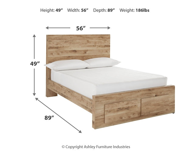 Hyanna Full Panel Storage Bed with Mirrored Dresser and Chest Signature Design by Ashley®