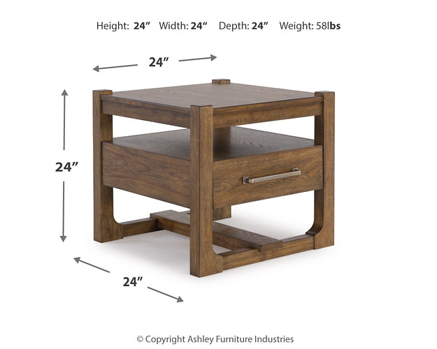 Cabalynn Coffee Table with 1 End Table Signature Design by Ashley®