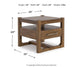 Cabalynn Coffee Table with 1 End Table Signature Design by Ashley®