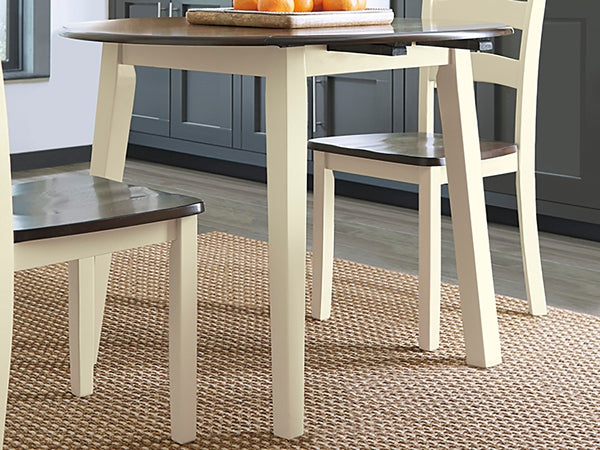 Woodanville Round DRM Drop Leaf Table Signature Design by Ashley®