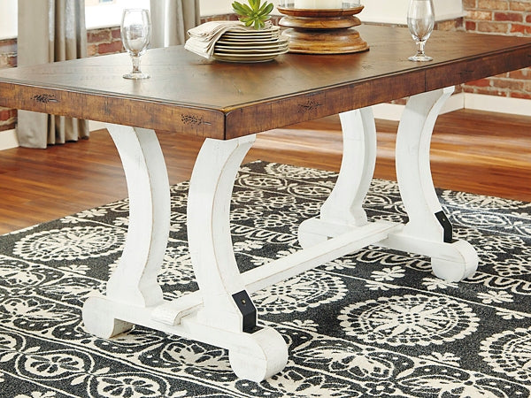 Valebeck Rectangular Dining Room Table Signature Design by Ashley®