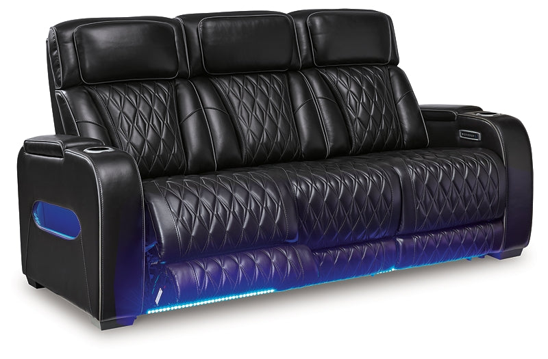 Boyington PWR REC Sofa with ADJ Headrest Signature Design by Ashley®