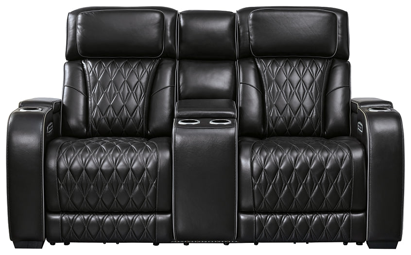 Boyington PWR REC Loveseat/CON/ADJ HDRST Signature Design by Ashley®