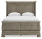 Lexorne Queen Sleigh Bed with Mirrored Dresser, Chest and Nightstand Signature Design by Ashley®