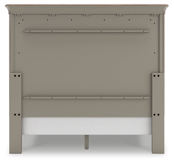 Lexorne Queen Sleigh Bed with Mirrored Dresser, Chest and Nightstand Signature Design by Ashley®