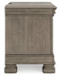 Lexorne Queen Sleigh Bed with Mirrored Dresser, Chest and Nightstand Signature Design by Ashley®