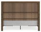 Cabalynn King Panel Bed with Storage with Mirrored Dresser, Chest and Nightstand Signature Design by Ashley®