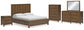 Cabalynn King Panel Bed with Storage with Mirrored Dresser, Chest and Nightstand Signature Design by Ashley®