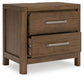 Cabalynn King Panel Bed with Storage with Mirrored Dresser, Chest and Nightstand Signature Design by Ashley®