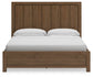 Cabalynn King Panel Bed with Storage with Mirrored Dresser, Chest and Nightstand Signature Design by Ashley®
