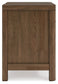 Cabalynn King Panel Bed with Storage with Mirrored Dresser, Chest and Nightstand Signature Design by Ashley®
