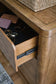 Cabalynn King Panel Bed with Storage with Mirrored Dresser, Chest and Nightstand Signature Design by Ashley®