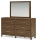 Cabalynn Queen Panel Bed with Storage with Mirrored Dresser, Chest and 2 Nightstands Signature Design by Ashley®