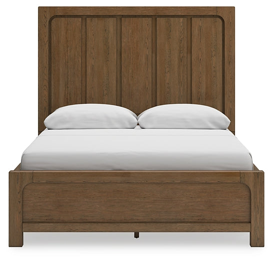 Cabalynn Queen Panel Bed with Storage with Mirrored Dresser and Chest Signature Design by Ashley®