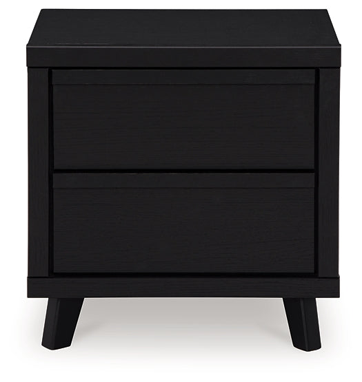 Danziar King Panel Headboard with Mirrored Dresser and 2 Nightstands Signature Design by Ashley®