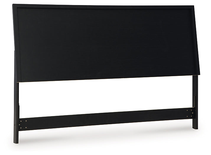 Danziar King Panel Headboard with Mirrored Dresser and 2 Nightstands Signature Design by Ashley®