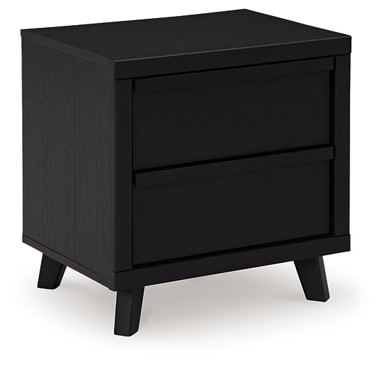 Danziar King Panel Headboard with Mirrored Dresser and 2 Nightstands Signature Design by Ashley®