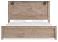 Senniberg King Panel Bed with Mirrored Dresser and Nightstand Signature Design by Ashley®