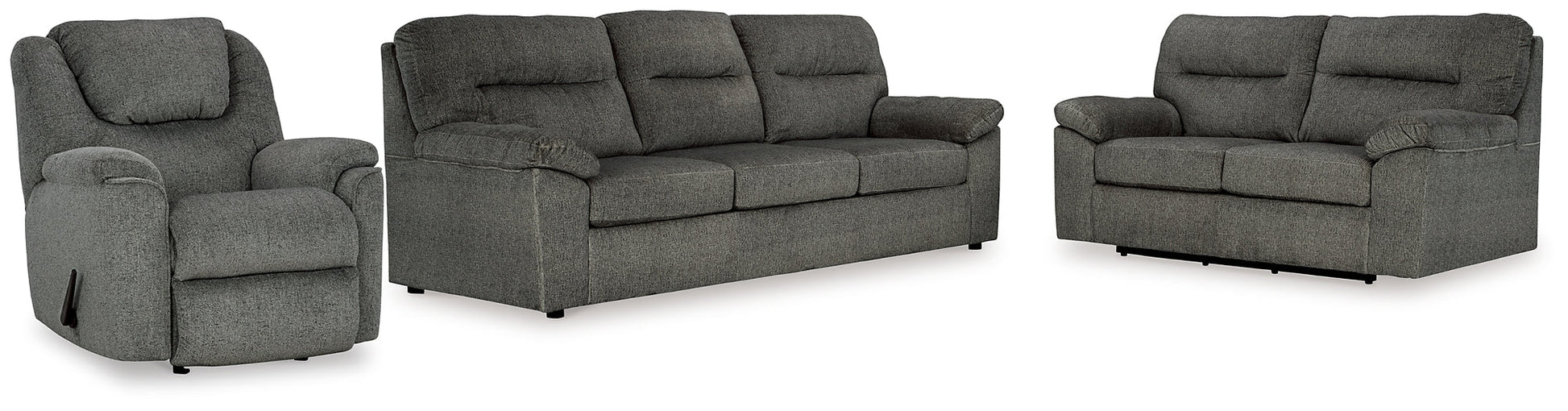 Bindura Sofa, Loveseat and Recliner Signature Design by Ashley®