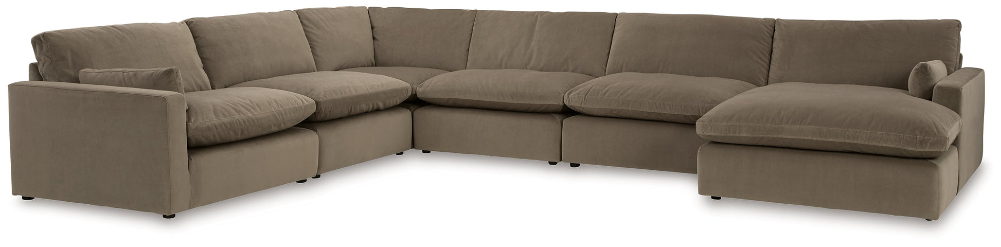 Sophie 6-Piece Sectional with Chaise Signature Design by Ashley®