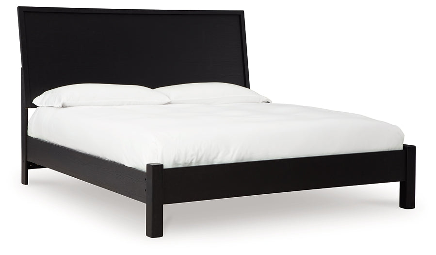 Danziar Queen Panel Bed with Mirrored Dresser, Chest and Nightstand Signature Design by Ashley®