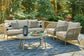 Swiss Valley Outdoor Sofa, Loveseat and 2 Lounge Chairs with Coffee Table Signature Design by Ashley®