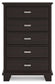 Covetown Five Drawer Chest Signature Design by Ashley®