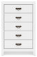 Binterglen Five Drawer Chest Signature Design by Ashley®