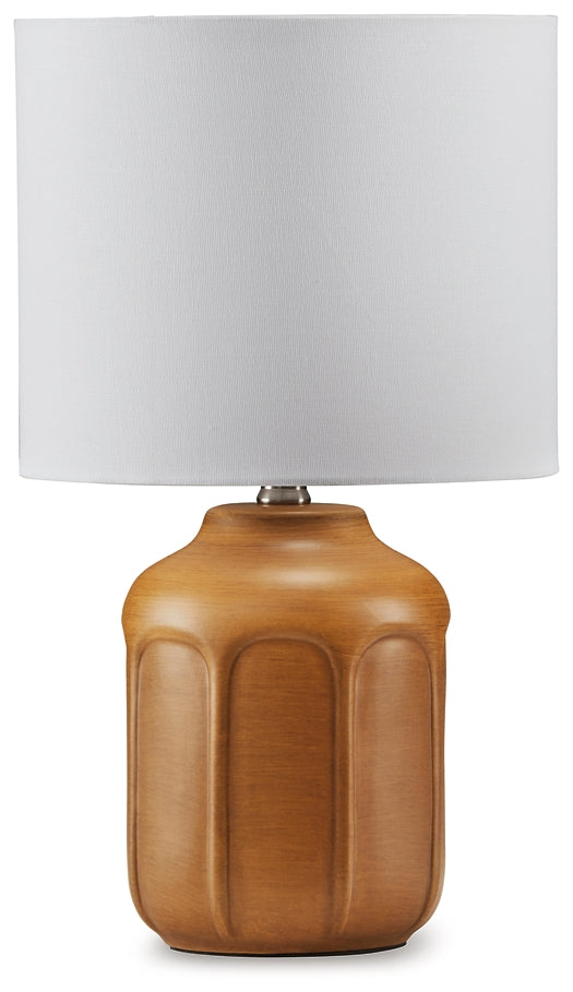 Gierburg Ceramic Table Lamp (1/CN) Signature Design by Ashley®
