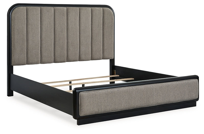 Rowanbeck  Upholstered Panel Bed Signature Design by Ashley®