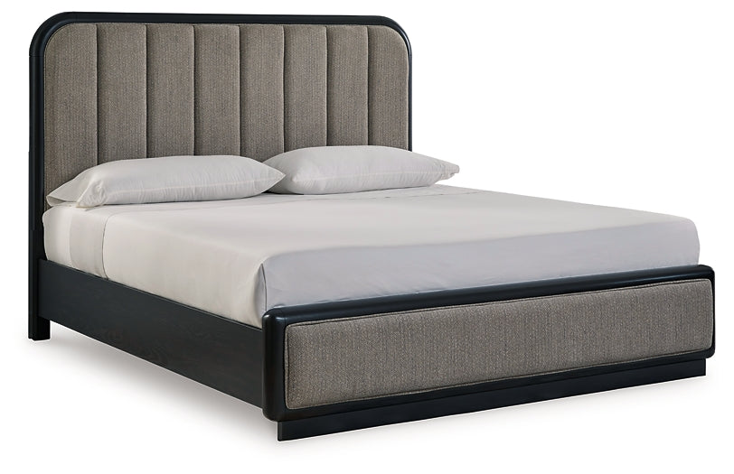 Rowanbeck  Upholstered Panel Bed Signature Design by Ashley®