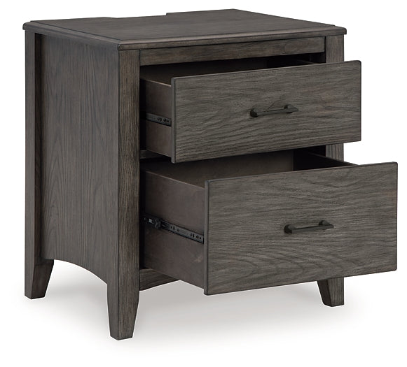 Montillan Queen Panel Bed with Mirrored Dresser, Chest and Nightstand Signature Design by Ashley®