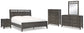 Montillan Queen Panel Bed with Mirrored Dresser, Chest and Nightstand Signature Design by Ashley®