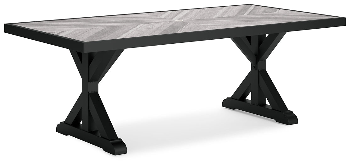 Beachcroft RECT Dining Table w/UMB OPT Signature Design by Ashley®