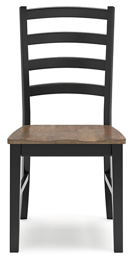 Wildenauer Dining Room Side Chair (2/CN) Signature Design by Ashley®