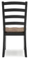Wildenauer Dining Room Side Chair (2/CN) Signature Design by Ashley®