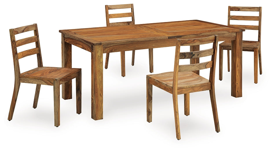 Dressonni Dining Table and 4 Chairs Signature Design by Ashley®